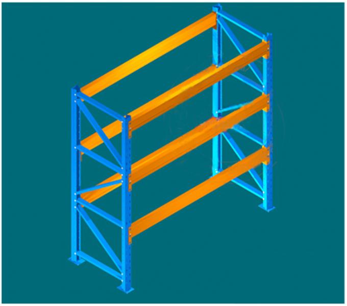 Economical Selective Industrial Pallet Racks Customized For Palletised