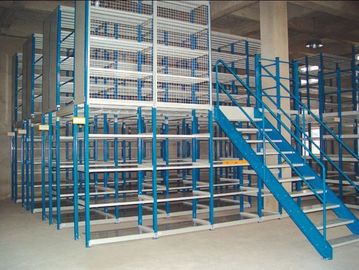 Multi - tier mezzanine racking system(2-3 floor) 150- 500KG per level capacity