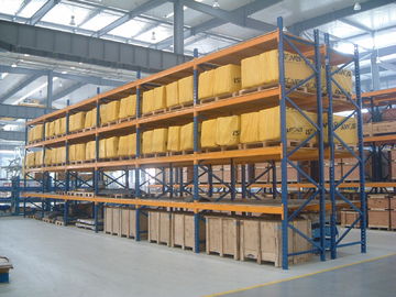 Single Access Long Span Warehouse Racking System For Industrial Storage