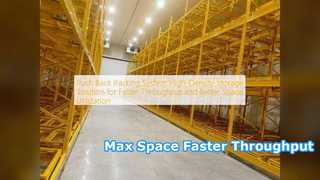 Push Back Racking High Density Storage Solution
