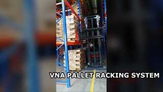 Very Narrow Aisle (VNA) Pallet Racking System High-Density Storage for Maximum Spacemance