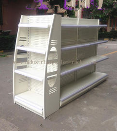 Multi Colors Retail Display Stands Height 53" / 61" / 69" / 77" Metal Material Storage Racks