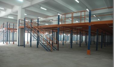 Medium Duty Industrial Storage Mezzanine Floor Steel Platform For Electronic