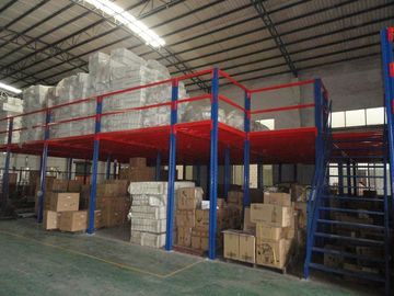 Heavy Duty Industrial Mezzanine Floors Customized With Handrail / Stairs / Elevator