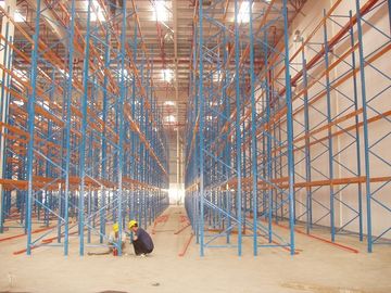Double – deep selective very narrow aisle racking for industrial storage