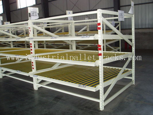 Buy Industrial Storage Carton Flow Rack In 3 Beam Level /  Height 99