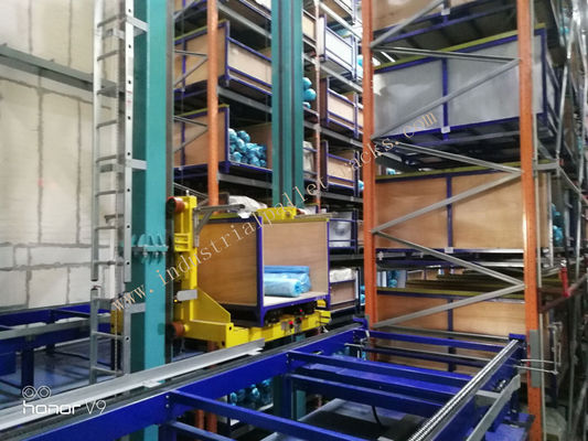 Buy Chain Slat Conveyor Light Weight Automated Storage And Retrieval System Multi Levels Storage online manufacture