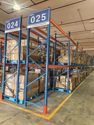 Buy High Density Heavy Weight Selective Pallet Rack , 100% Pallet Access. Maximum Productivity. online manufacture