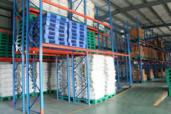 Buy Warehouse Cold Rolled Steel Pallet Racks With Spraying , 800KG - 5000KG online manufacture