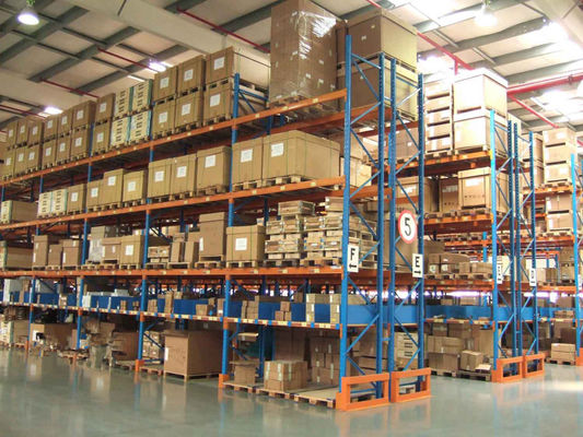 Buy High Density Steel Racking Systems With Spraying Paint , 500kg - 1500kg online manufacture