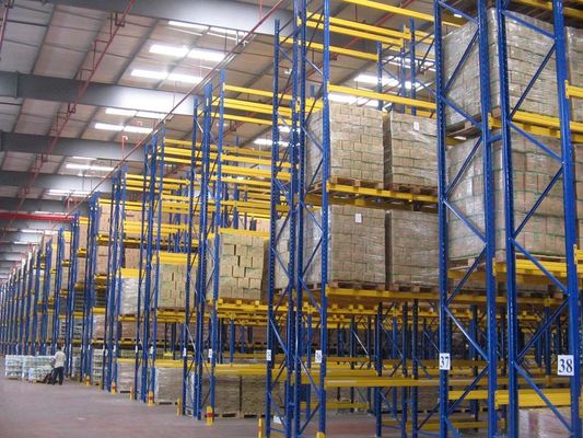 Buy Universal Single Access Selective Pallet Rack With Cold Rolled Steel , 500KG online manufacture