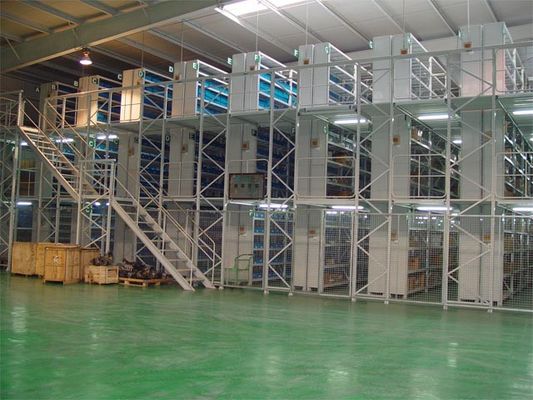 Buy customized 3 tier 150 - 500KG steel mezzanine floor for Auto parts industry online manufacture