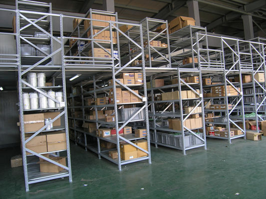 Buy loose cargo stock industrial mezzanine systems , double storey warehouse platform online manufacture