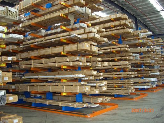 Buy Adjustable Reusable Double Side cantilever shelving for plastic storage online manufacture