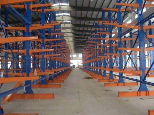 Buy Light duty steel structural Cantilever Racking Systems for storing irregular items online manufacture