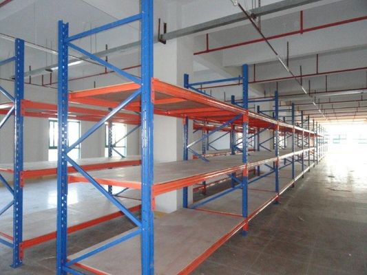 Buy high density wood / plywood shelves medium duty shelving storage racking system online manufacture