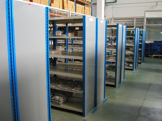 Buy cold rolled steel boltless shelf light duty rack with side panel , spacy system online manufacture