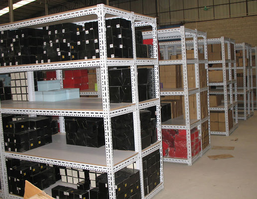 Buy 50kg - 80kg Multi level light duty shelving for Carton / loose cargo , customized online manufacture