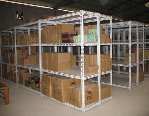 Buy manual picking angel metal light duty shelving with small carton box stock online manufacture