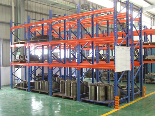 Buy Adjustable Steel Double Deep Selective Pallet Rack With Cold Rolled Steel online manufacture