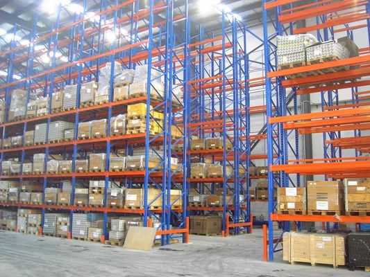 Buy 1000kg Conventional Double Deep Pallet Racking System Industrial Shelving Rack online manufacture