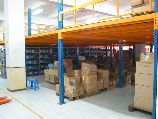 Buy Steel Mezzanine Floor System | Maximize Warehouse Space by Building Up, Not Out online manufacture