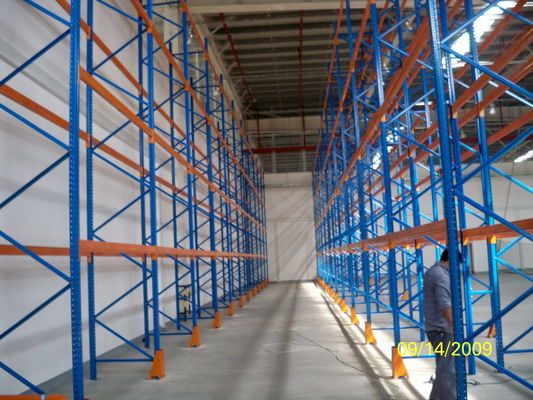 Buy Cold Rolled Steel Racking Pallet Rack Shelving , Industrail Storage Solutions online manufacture