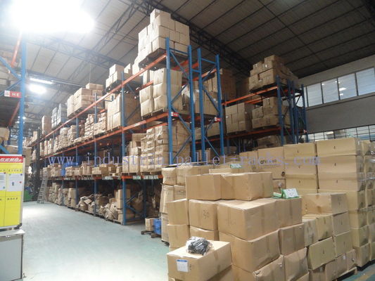Buy Logistic Cental Pallet Rack Shelving Industrial Storage High Capacity online manufacture