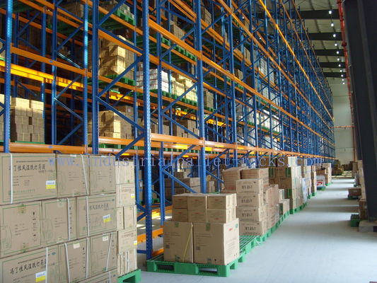 Buy High Density VNA Pallet Rack Shelving 1100mm to 2200mm Customized online manufacture
