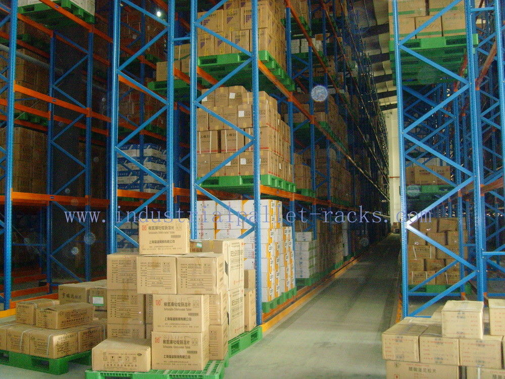 Pallet Weight 2200 LBS X Two Pallets Per Level Selective Pallet Racks