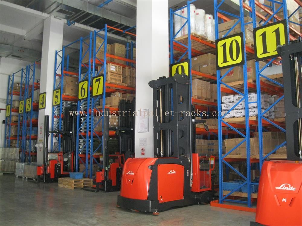 5m / 16.5 FT Height Narrow Ailse Industrial Pallet Rack System Saving ...