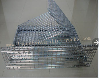 Wire Mesh Foldable Storage Cage1200 X 800mm Material Handling Equipment