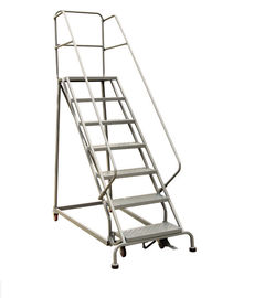 Manual Picking High Climbing Ladder Industrial Equipments with Movable Wheel