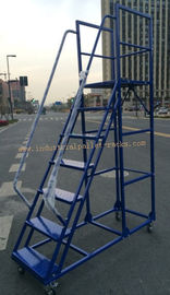 Manual Picking High Climbing Ladder with Movable Wheel