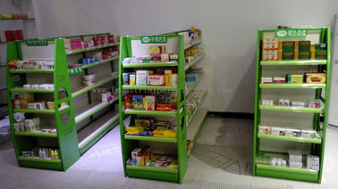 Multi Colors Retail Display Stands Height 53" / 61" / 69" / 77" Metal Material Storage Racks