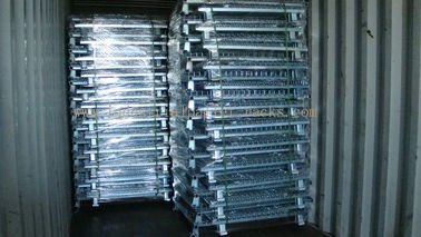 Collapsible Wire Storage Cages 300kg To 1500kg Loading Capacity