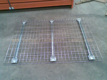 Customized Industrial Pallet Racks Wire Mesh Decking / Wire Decks For Metal Shelving