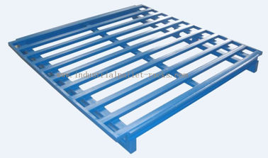 Customized Painting Steel Pallet Warehouse Equipments, Standard Pallet Size For Storage