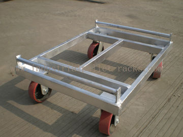 5" Casters Removable Wire Mesh Container Storage Cages With Trolley Cars