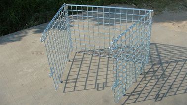 Heavy Weight Loading Wire Container Storage Cages Galvanized Welded Storage Cage