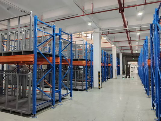Customizable Fabric Roll Storage System with Forklift or AGV Operation for Medium and Small-Sized Warehouse Space