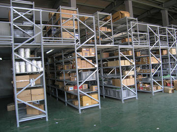 loose cargo stock industrial mezzanine systems , double storey warehouse platform