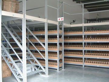 loose cargo stock industrial mezzanine systems , double storey warehouse platform