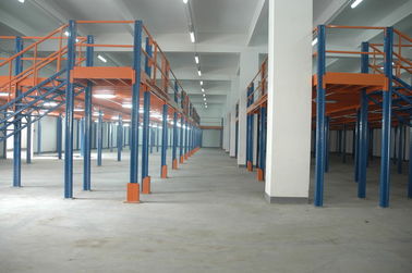 Medium Duty Industrial Storage Mezzanine Floor Steel Platform For Electronic