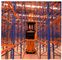 Blue / orange forklift movement very narrow aisle racking system , 1800mm to 2200mm