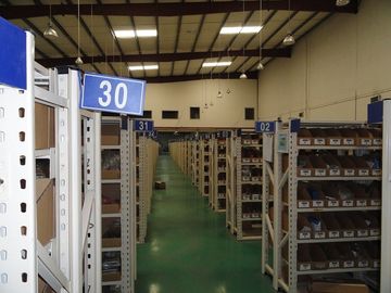 150kg industrial high density racks , closed / open type steel shelving units