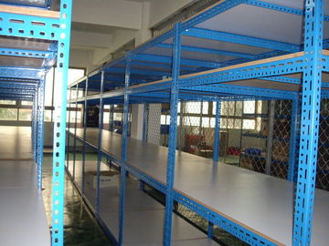 50kg - 80kg Multi level light duty shelving for Carton / loose cargo , customized