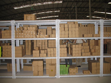 manual picking angel metal light duty shelving with small carton box stock