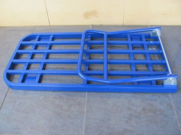 1200 X 600mm metal tube foldable trolley  industrial equipments with powder paint finished