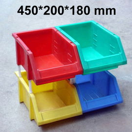 plastic turnover box warehouse equipments for light duty shelving / carton live storage